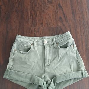 Universal Thread Olive Green Jean Shorts